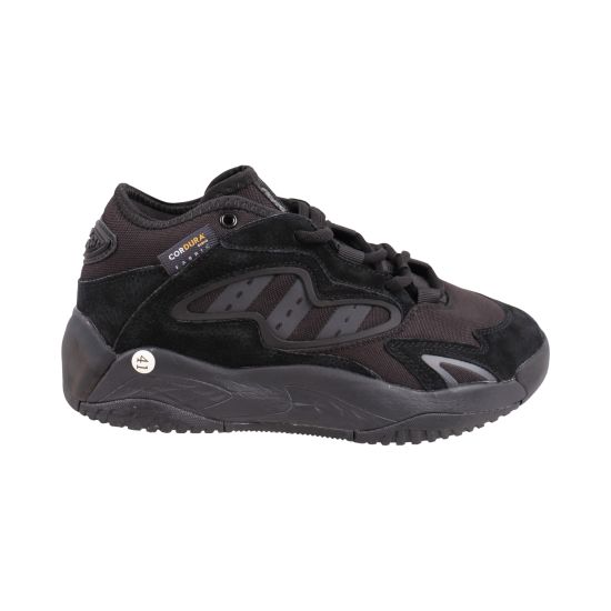 Кросівки чоловічі Adidas чорні текстиль 194-26DK