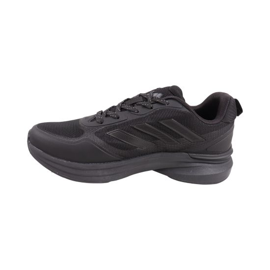 Кросівки чоловічі Adidas чорні текстиль 195-26DK