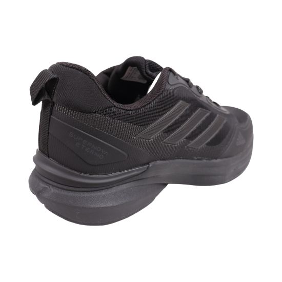 Кросівки чоловічі Adidas чорні текстиль 195-26DK