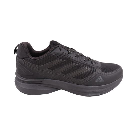 Кросівки чоловічі Adidas чорні текстиль 195-26DK