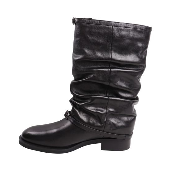 Чоботи жіночі Sp.Lion чорні натуральна шкіра 150-26DSC