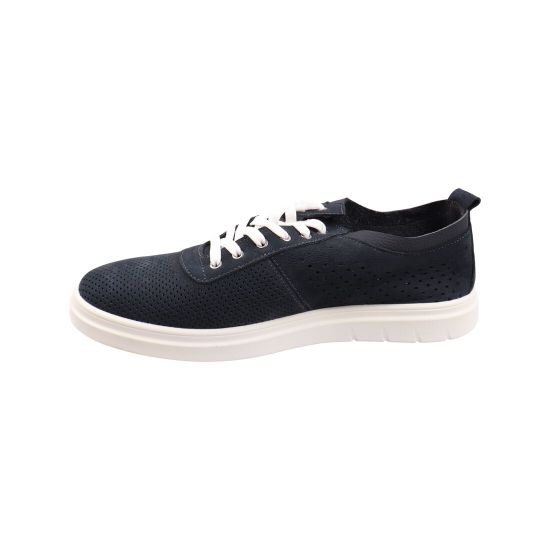 Кеди чоловічі Maxus shoes сині натуральний нубук 116-23LTSP