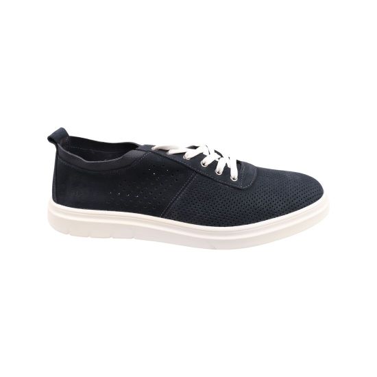 Кеди чоловічі Maxus shoes сині натуральний нубук 116-23LTSP