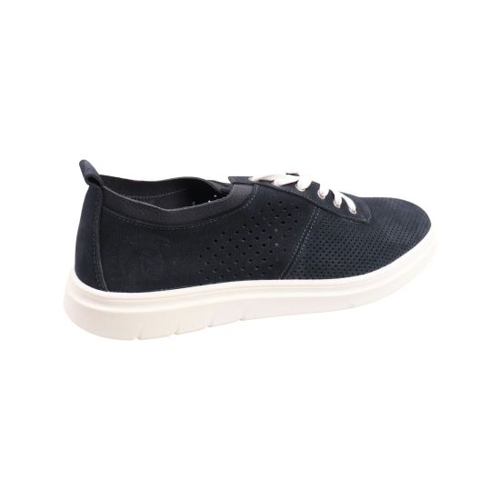 Кеди чоловічі Maxus shoes сині натуральний нубук 116-23LTSP