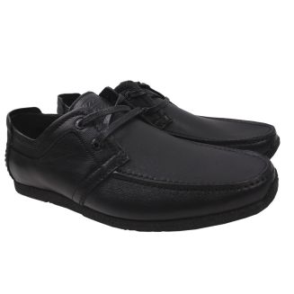 Мокасини чоловічі натуральна шкіра, колір чорний