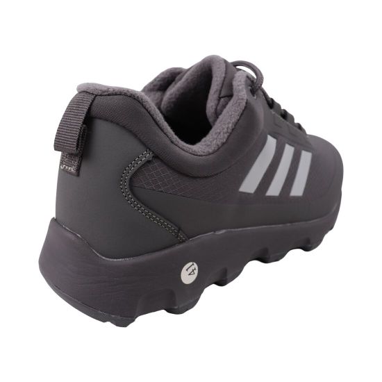 Кроссовки мужские Adidas серые текстиль 172-25DK