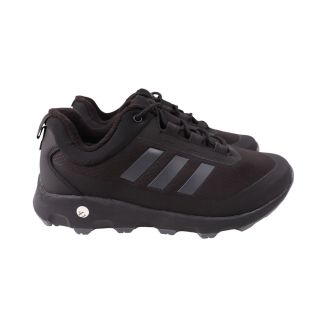Кроссовки мужские Adidas черные текстиль
