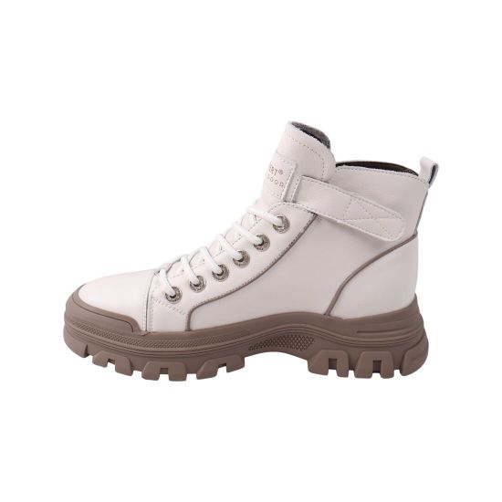 Черевики жіночі Li Fexpert молочні натуральна шкіра 1392-23DHS