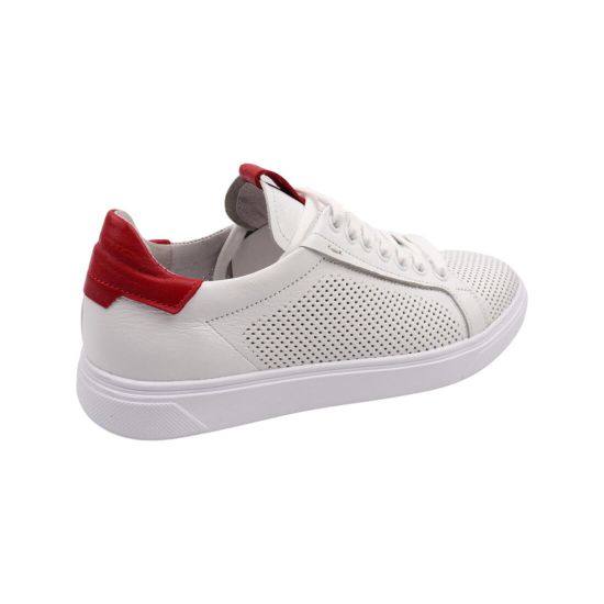 Кеди чоловічі Maxus shoes білі натуральна шкіра 96-22LTCP