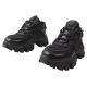 Кросівки жіночі Maxus Shoes натуральна шкіра, колір чорний 56-20DK