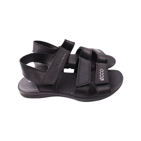 Сандалі чоловічі Maxus shoes чорні натуральна шкіра 123-23/25LBS