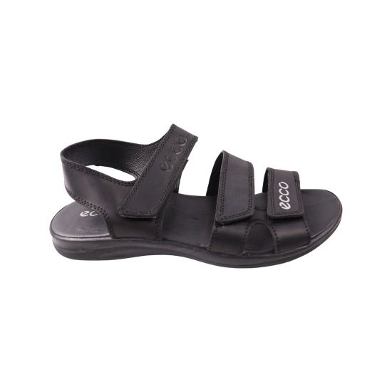 Сандалі чоловічі Maxus shoes чорні натуральна шкіра 123-23/25LBS