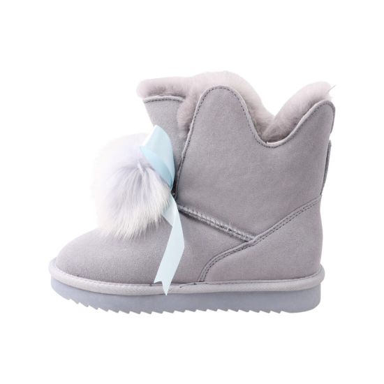 Уги жіночі UGG блакитні натуральна замша 273-22ZU
