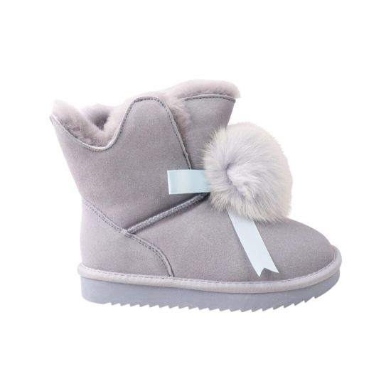 Уги жіночі UGG блакитні натуральна замша 273-22ZU