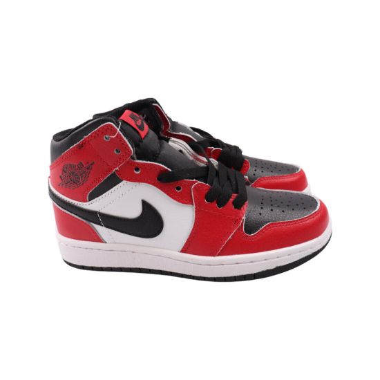 Кроссовки мужские Nike красные натуральная кожа 110-22DHS