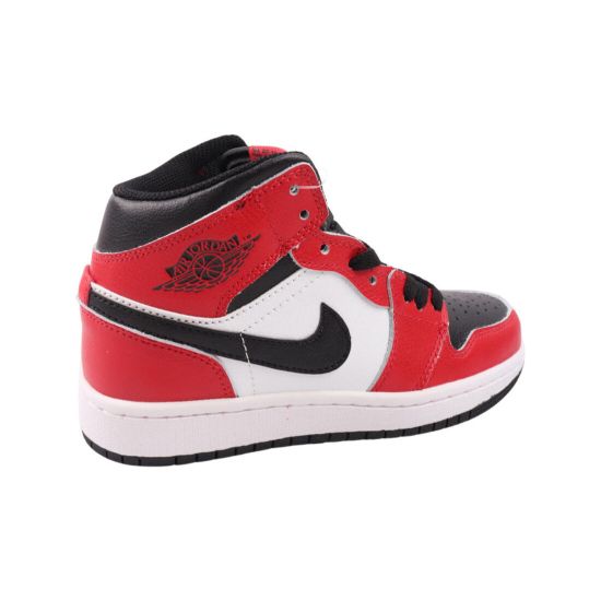 Кроссовки мужские Nike красные натуральная кожа 110-22DHS