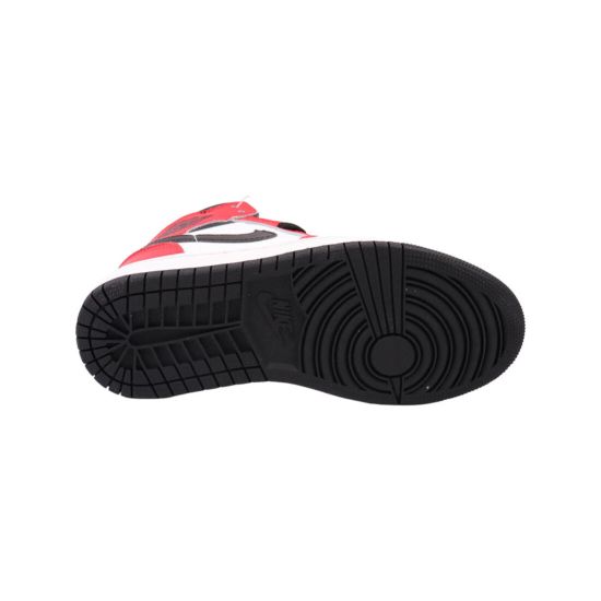 Кроссовки мужские Nike красные натуральная кожа 110-22DHS