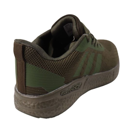 Кросівки чоловічі Adidas зелені текстиль 131-24LK