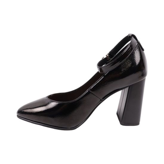 Туфли женские Liici черные на каблуке 324-25DT