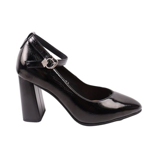 Туфли женские Liici черные на каблуке 324-25DT