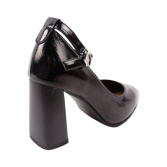 Туфли женские Liici черные на каблуке 324-25DT