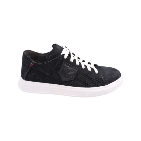Кеди чоловічі Maxus shoes сині нубук 108-22LTCP