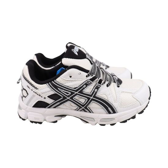 Кроссовки женские Asics белые текстиль 7-26DK