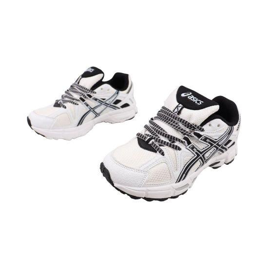 Кроссовки женские Asics белые текстиль 7-26DK