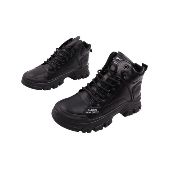 Черевики жіночі Farinni чорні натуральна шкіра 305-22/23DHS