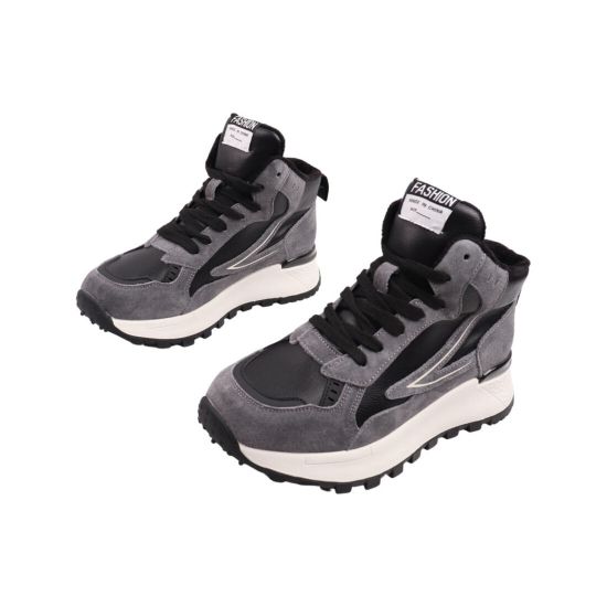 Черевики жіночі Li Fexpert сірі натуральна замша  1045-22DHS