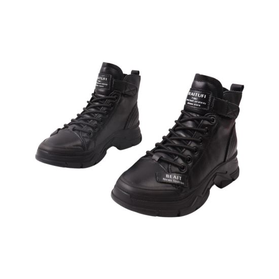 Черевики жіночі Li Fexpert чорні натуральна шкіра 733-21DHS