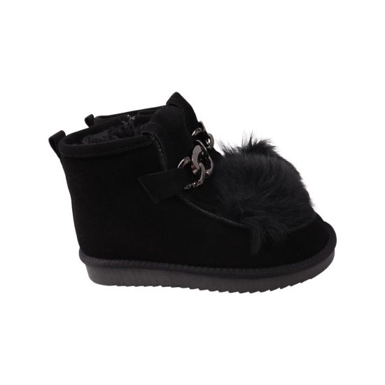Уги жіночі UGG чорні натуральна замша 294-22ZU