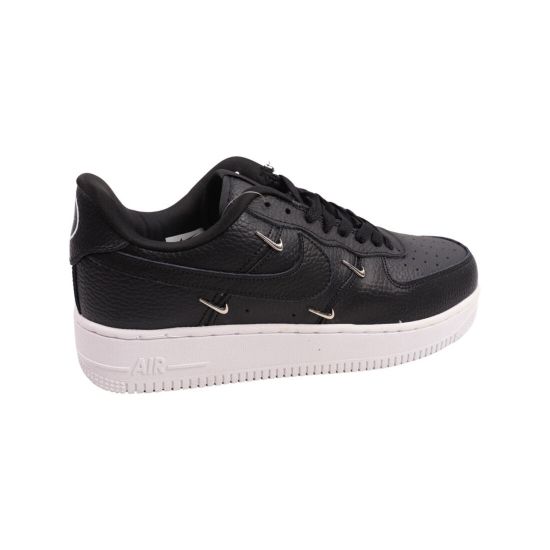 Кроссовки мужские Nike черные натуральная кожа 103-22DK