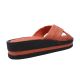 Шльопанці на платформі жіночі Mario Muzi натуральна шкіра, колір корал 487-20LSHC