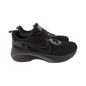 Кросівки чоловічі Nike чорні текстиль