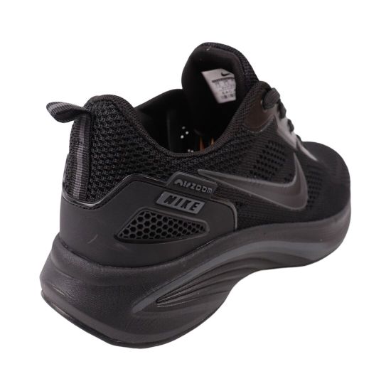 Кросівки чоловічі Nike чорні текстиль 162-25LK