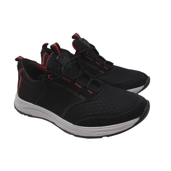 Кросівки чоловічі Maxus Shoes Текстиль, колір чорний 49-20DTS