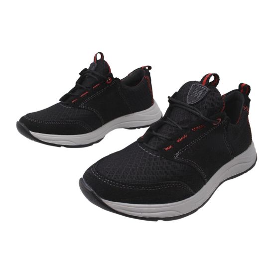 Кросівки чоловічі Maxus Shoes Текстиль, колір чорний 49-20DTS