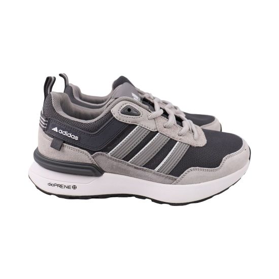Кросівки чоловічі Adidas сірі текстиль 159-25DK