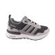 Кросівки чоловічі Adidas сірі текстиль 159-25DK
