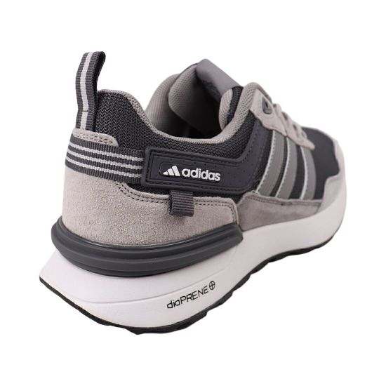 Кросівки чоловічі Adidas сірі текстиль 159-25DK
