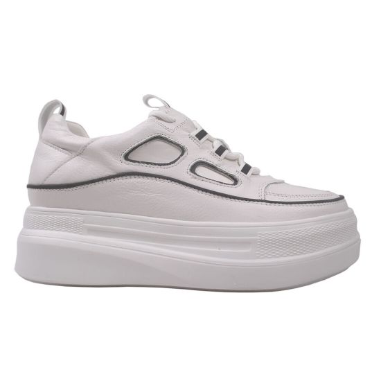 Туфлі спорт жіночі Berkonty натуральна шкіра, колір білий 206-20DTC