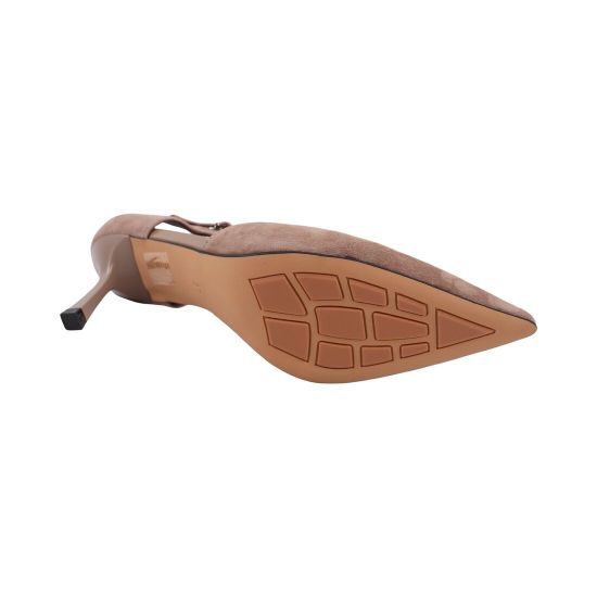 Туфлі женские Farinni капучино натуральная замша 1068-26LT