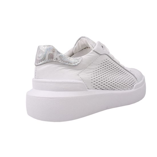 Кеди жіночі Maxus Shoes натуральна шкіра, колір білий 38-20LTCP