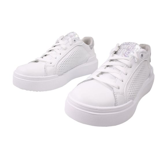 Кеди жіночі Maxus Shoes натуральна шкіра, колір білий 38-20LTCP