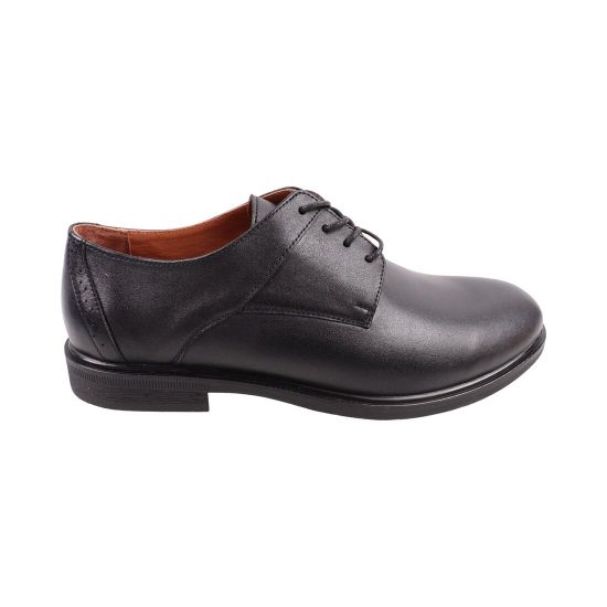 Туфлі чоловічі Rondo чорні натуральна шкіра 66-26DT