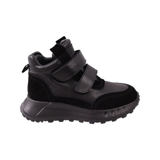Черевики жіночі Li Fexpert чорні натуральна шкіра 1419-23DHS