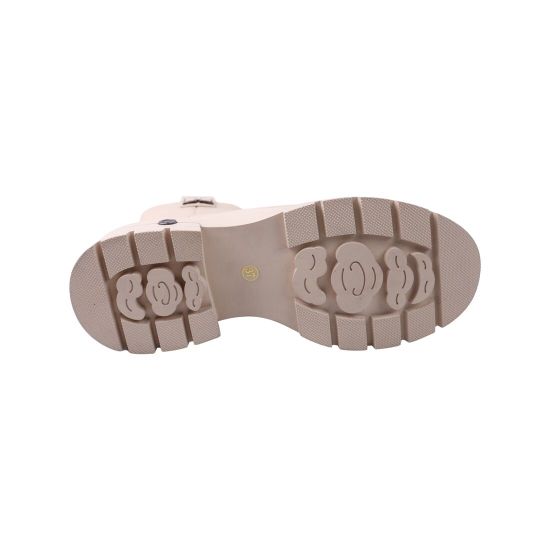 Черевики жіночі Molka бежеві натуральна шкіра 297-23DHC