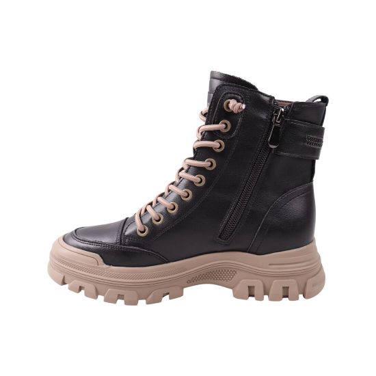 Черевики жіночі Li Fexpert чорні натуральна шкіра 1393-23DHS