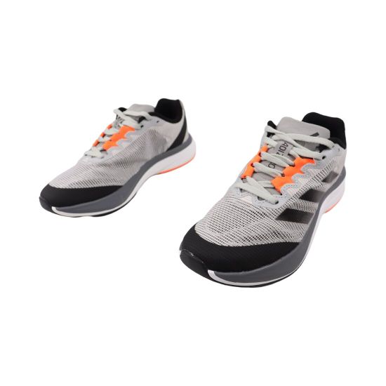 Кросівки чоловічі Adidas сірі текстиль 155-25LK